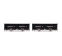Teuypty 2X Double Pointer VU Meter Stereo Audio Amplifier Board DB Sound Audio Level Indicator Tester Adjustable Backlight