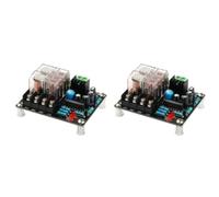 Teuypty 2X UPC1237 Speaker Protection Circuit Board with Startup Delay and Direct Current Protections for Amplifiers AC12-18V