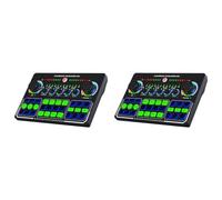 Teuypty 2X X50 Live Sound Card Audio Mixer Recording Desktop Singing BT OTG Digital Lossless Transmission A
