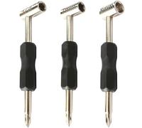 Teuypty 3PCS Guitar Truss Rod Wrench,1/4" 7mm 5/16" Guitar Repair Adjustment Wrench with Screwdriver (6.35mm 7mm 8mm)