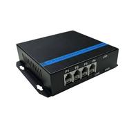 Teuypty 4 Way Telephone Optical Transceiver FC Interface PCM Converter for Communication Operation