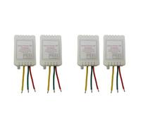 Teuypty 4PCS 1-480Min Timer Adjustable Disconnect Delay Controller AC 110V 220V Power-on Delay OFF Relay Switch Voltage Output