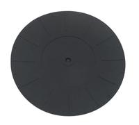 Teuypty 7 Inch Silicone Anti-Static Turntable Mat for All LP Vinyl Record Players Vibration Dampening Turntable Mat