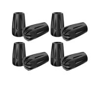 Teuypty 8Pcs Trekking Pole Accessories Replacement Hiking Sticks Rubber Tips for Hiking Poles for All Common Trekking Poles