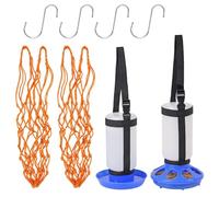 Teuypty Chicken Hanging Straps for Chicken Drinker, Feeder, Tableware, Chick, Hatchhouse, Cage, Vegetables Hanging,Chicken, Duck