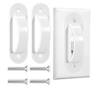Teuypty Child Safe Proof Light Switch Guard, 2 Pack Light Plate Covers, Childproof Outlet Protection Cover