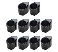 Teuypty For Tracking Animal Management RFID EM4305 10PCS 134.2KHz 512bit -B Format Animal Foot Ring for Pigeon Chickens Ducks A