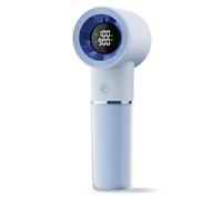 Teuypty Handheld Portable Fan Mighty Portable Fan, Powerful Handheld Fan Rechargeable Battery Pocket Turbo Fan A