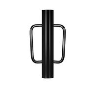 Teuypty Heavy Metal -Border Fence Post with Handle U-Shaped Design Installer Bracket Pile Driver Carbon Steel Material