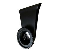 Teuypty Pool Water Sprinkle Device with Strong Plastic Buil Adjustable Direction Fan-Shaped Fountain Nozzle for Long Outdoor A