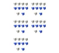 Teuypty PowerCon Connector Socket 3-Pin 20A 250V Blue Grey White Locking | Locking system superior to standard connectors; current/voltage 20A/250V, -in and grey-white power-out.