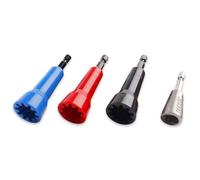 Teuypty Professional Electrician Tools 4PCS Wire Twister Fast Twisting Mechanism Featuring 1/4" Chuck Designed for Power Drill Driver Accessories