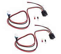 Teuypty Radio Power Cord 1 m, Fuse Protected, Anti Oxidation for Ham.