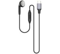 Teuypty Type C Wired Single Earbud Mono Earphone Wired Mono Earphone 120cm Cable for Type-C Phones