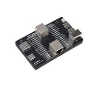 Teuypty USB3.0 Multifunction Fast Charging Tester USB Data Cable RJ45 Short Circuit Protection On/Off Switching Test Board