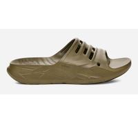 TEVA ApreTrail Slide Sandals in Dark Olive, Size 4