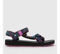 Teva Kids Original Universal Borderless Black Sandal, Multi, Size 10 Younger Print
