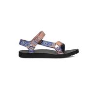 Teva Canvas Printed Ankle Strap Flat Sandals Light Orange