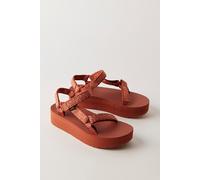 Teva Flatform Universal Sandals at Free People in Crafted Floral Vintage Br, Size: US 9 - female