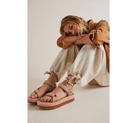 Teva Women's Flatform Universal Sandal, Maple Sugar/Lion, 6 UK