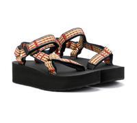 Teva Flatform Universal Women's Check/Lemon Drop Sandals - UK 7 / EU 40 / US 9