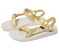 Teva Girl's Original Universal Sparklie Sandal, Pebble, 5 Little Kid