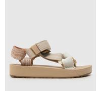 Teva Gold Original Universal Girls Toddler Sandals UK 9 (EU 27)