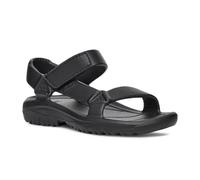 (8K UK, Black) Teva Kids Hurricane Drift Lightweight Hook & Loop Outdoor Walking Sandals