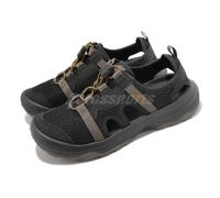 Men's Teva Mens Outflow Closed Toe Walking Sandals - Black - Size: 9