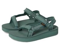 Women's TEVA Midform Universal Canvas Sandals in Silver Pine, Size 8