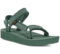 Women's TEVA Midform Universal Canvas Sandals in Silver Pine, Size 9