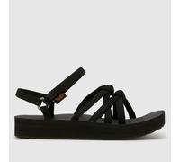Teva Midform Kena Slim Sandals in Black UK 3 (EU 36)