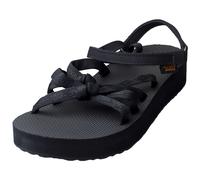 TEVA WOMEN'S SANDAL MIDFORM KENA SLIM BLACK UK 4