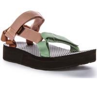 Teva Midform Universal Mid Strap Eva Platform Womens Sandals Blue UK 3 - 8