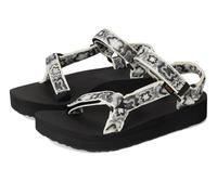 Teva MIDFORM UNIVERSAL Womens Sandals Neon Floral Black/ White - UK 8