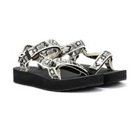 Teva Midform Universal Womens Walking Sandals in White Black - 8 UK