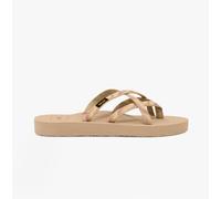 Teva Women's Olowahu Flip-Flop, Neon Wave Peach Ice, 3 UK