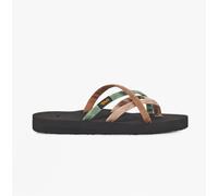 Teva Olowahu Womens Synthetic Slip-On Vegan Mixed B Maple Sugar Multi Sandals