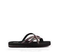 Teva Olowahu W's, womens Flip Flops, Felicitas Black, 6 UK (8 US)