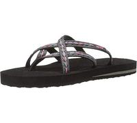 Teva Olowahu W's, womens Flip Flops, Felicitas Black, 6 UK (8 US)