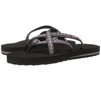 Teva Olowahu W's, womens Flip Flops, Felicitas Black, 8 UK (10 US)