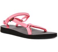 Teva Org Uni Slim Quick-Dry Canvas Strappy Womens Sandals In Brown UK 3 - 8