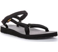 Teva Org Uni Slim Quick-Dry Canvas Strappy Womens Sandals In Brown UK 3 - 8