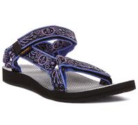 Teva Original Universal Womens Walking Sandals in Blue Black - 3 UK