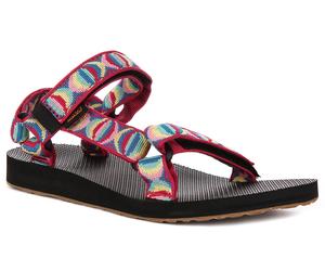 Teva Orig Universal Back Strap Prism Womens Sandal In Pink Multi UK 3 - 8