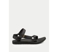 Teva Original Universal Ankle Strap Flat Sandals Black