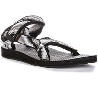 Teva Original Universal Back Strap Vegan Womens Sandal Black Multi UK 4 - 7