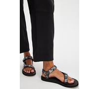 Teva Original Universal Printed Sandals at Free People in Sirena Black/White, Size: US 10 - female