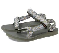 Teva ORIGINAL UNIVERSAL REVIVE Womens Walking Sandals in Green Multicolour - 8 UK