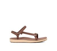 Teva Original Universal Slim Leather Sandal, Brown, Size 6, Women Brown